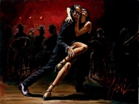 Fabian Perez Fabian Perez Tango in Red